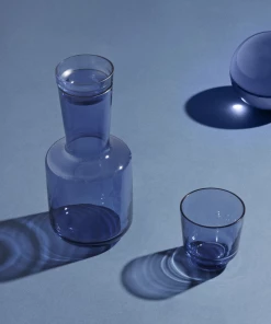 Muuto Set of 2 Raise Glass Indigo 20cl