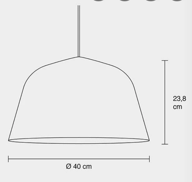 Muuto Grey Ambit Pendant Light Ø40 Cm 2 Muuto Grey Ambit Pendant Light Ø40 Cm