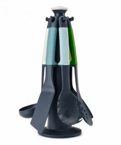 Joseph Joseph Set of 6 Elevate Carousel Kitchen Utensils - Multi/Opal
