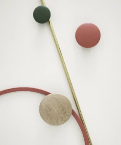 Muuto Dots Wood Hook 6.5 Natural Oak