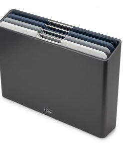 Joseph Joseph Large Graphite 4 Piece Folio Chopping Board Set