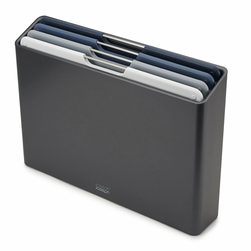 Joseph Joseph Large Graphite 4 Piece Folio Chopping Board Set 1 Joseph Joseph Large Graphite 4 Piece Folio Chopping Board Set