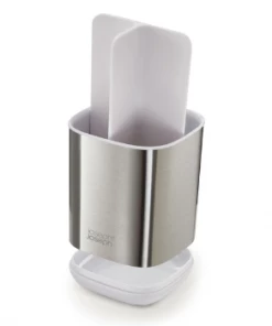 Joseph Joseph EasyStore Steel Toothbrush Caddy