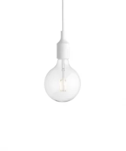 Muuto White E27 LED Pendant Lamp