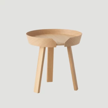Muuto Oak ø45 cm AROUND small coffee table 2 Muuto Oak ø45 cm AROUND small coffee table