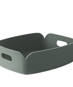Muuto Dusty Green Restore Tray Basket