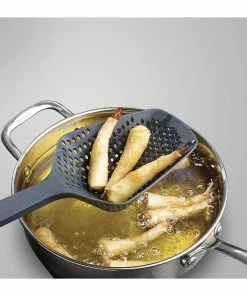 Joseph Joseph Large Grey & Green Scoop Plus Colander 5 Joseph Joseph Large Grey & Green Scoop Plus Colander