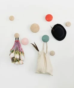 Muuto Oak DOTS (Pack of 5) Coat Hooks