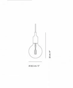 Muuto E27 Pendant Lamp - Black