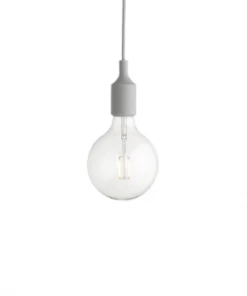 Muuto Light Gray E27 LED Pendant Lamp