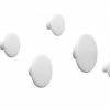 Muuto White DOTS (Pack of 5) Coat Hooks
