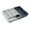 Joseph Joseph Grey & Grey Drawer Store Cutlery Tray