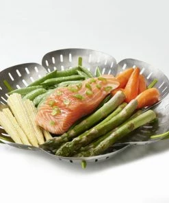 Joseph Joseph Bloom Steel Folding Basket Steamer