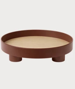 Muuto Dark Red Platform Tray