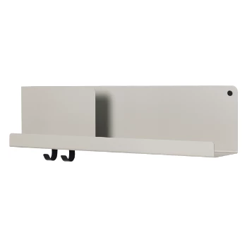 Muuto Medium Gray Folded Shelves 2 Muuto Medium Gray Folded Shelves