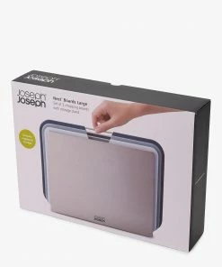 Joseph Joseph Large Grey Nest Chopping Boards & Stand Set