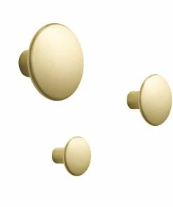 Muuto The Dots Metal Small Brass Hook