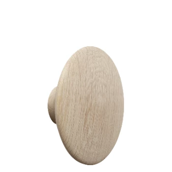 Muuto 9cm Wooden Dots Coat Hook 1 Muuto 9cm Wooden Dots Coat Hook