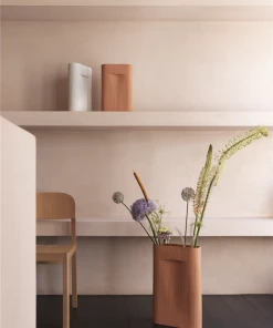 Muuto Terracotta Ridge Vase