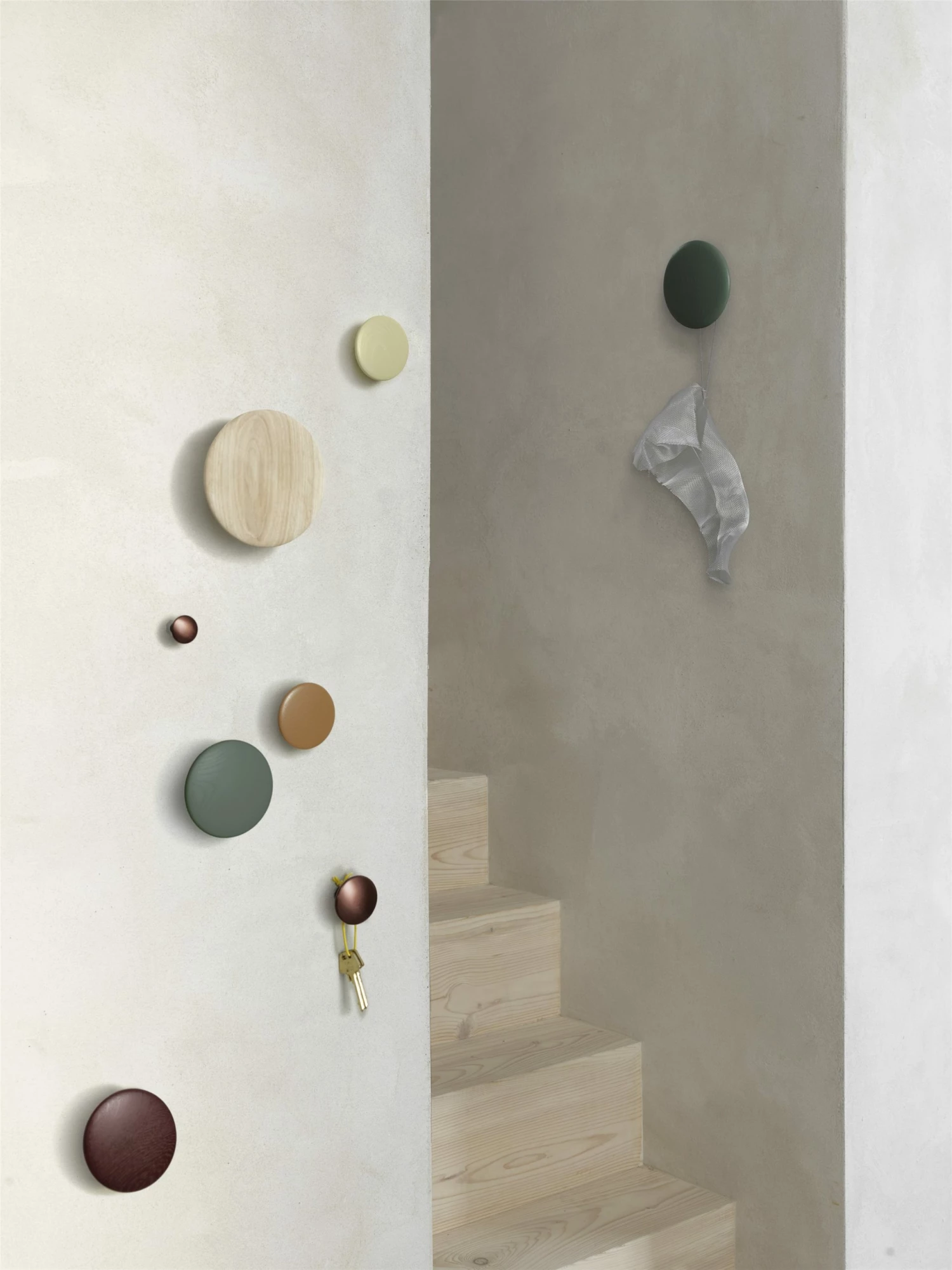 Muuto Set of 5 Coat Hook The Dots 5 Muuto Set of 5 Coat Hook The Dots