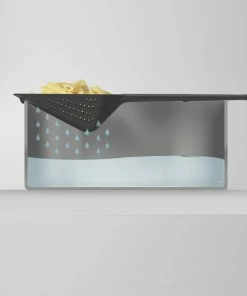 Joseph Joseph Large Black Scoop Plus Colander 5 Joseph Joseph Large Black Scoop Plus Colander