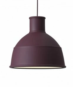 Muuto Burgundy UNFOLD Pendant Light
