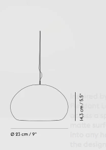 Muuto Small FLUID suspended light 9 Muuto Small FLUID suspended light