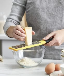 Joseph Joseph Yellow GripGrater Coarse Paddle Grater