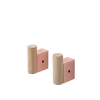 Muuto Attach Coat Hook - Set of 2 | Oak-Rose
