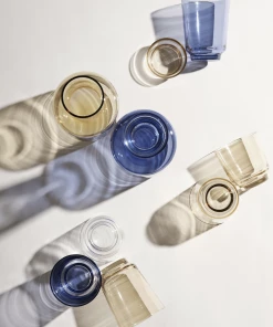 Muuto Set of 2 Raise Glass Indigo 30cl