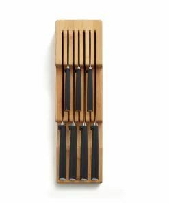Joseph Joseph DrawerStore Bamboo Compact Knife Organiser 7 Joseph Joseph DrawerStore Bamboo Compact Knife Organiser
