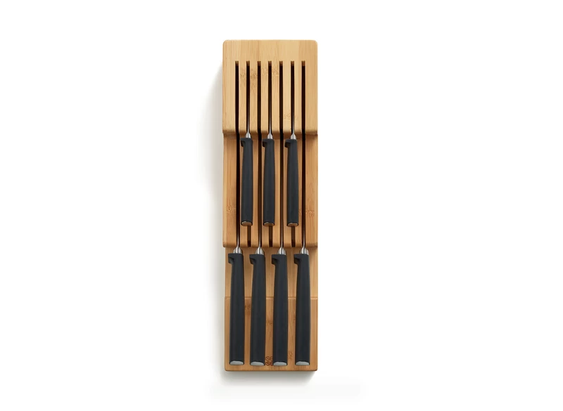 Joseph Joseph DrawerStore Bamboo Compact Knife Organiser 3 Joseph Joseph DrawerStore Bamboo Compact Knife Organiser