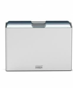 Joseph Joseph Large Sky Blue Editions 4 Piece Folio Chopping Board Set