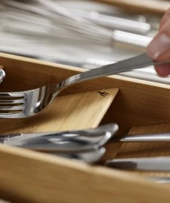 Joseph Joseph DrawerStore Bamboo Compact Cutlery Organiser