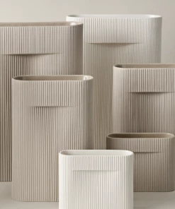 Muuto Ridge Vase Small White