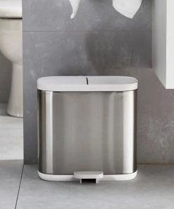Joseph Joseph Split Steel Recycler Waste Bin 7 Joseph Joseph Split Steel Recycler Waste Bin