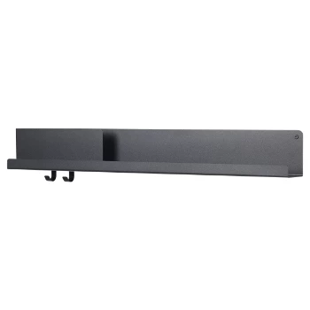 Muuto Large Black Folded Shelves 2 Muuto Large Black Folded Shelves