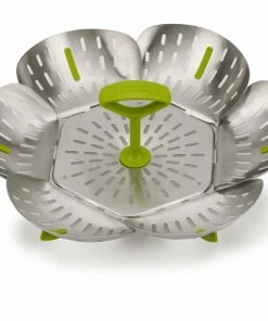 Joseph Joseph Bloom Steel Folding Basket Steamer