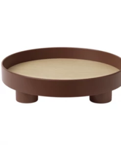 Muuto Dark Red Platform Tray