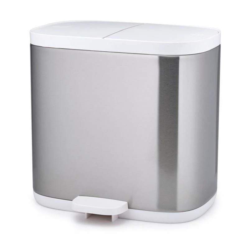 Joseph Joseph Split 6 Litre Steel Recycling Bathroom Pedal Bin 5 Joseph Joseph Split 6 Litre Steel Recycling Bathroom Pedal Bin