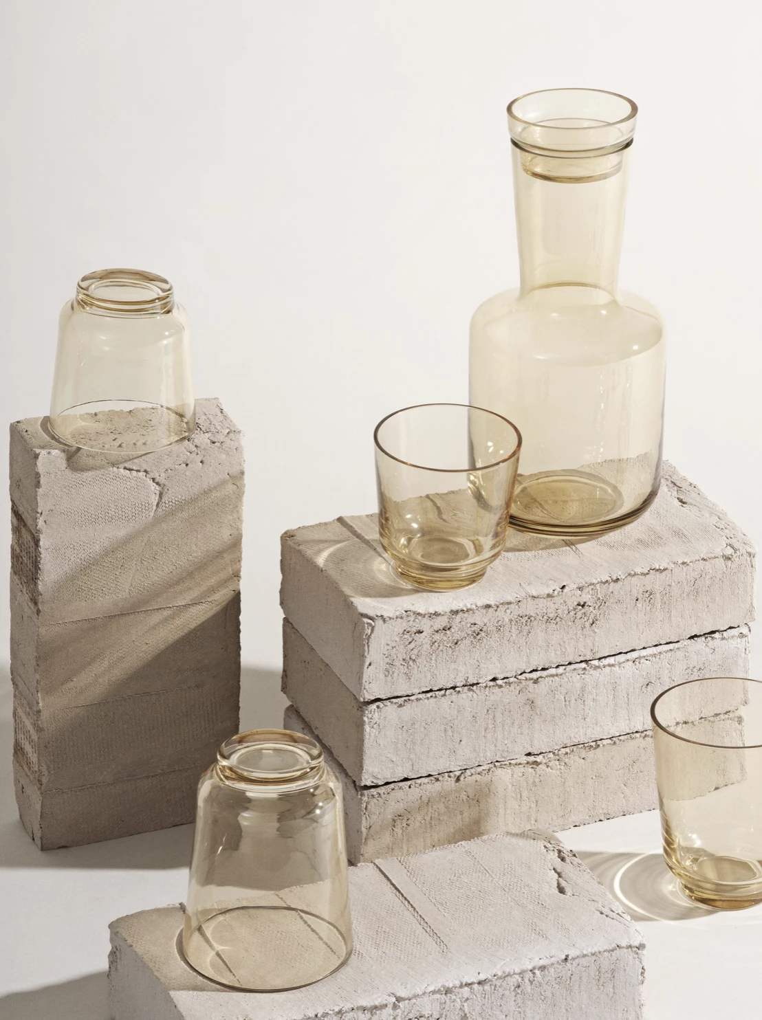 Muuto Set of 2 Raise Glass Ochre 30cl 6 Muuto Set of 2 Raise Glass Ochre 30cl