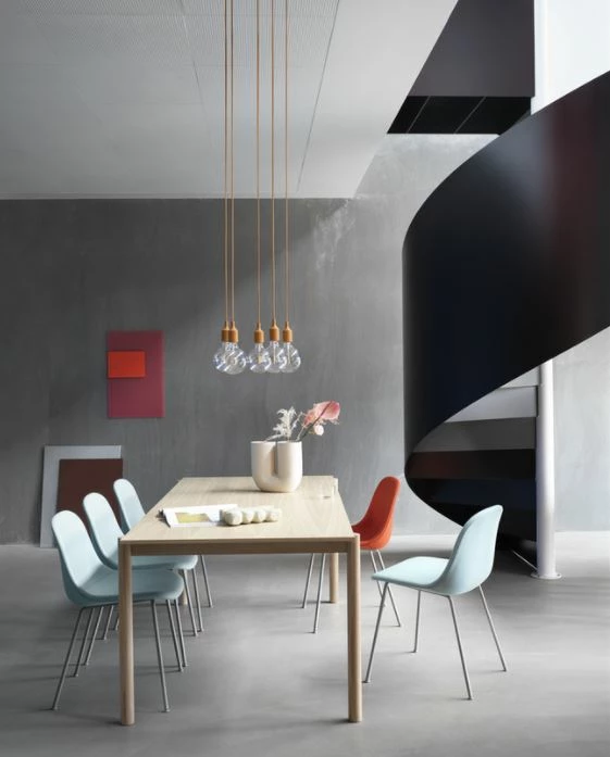 Muuto E27 Pendant Lamp- Red 2 Muuto E27 Pendant Lamp- Red