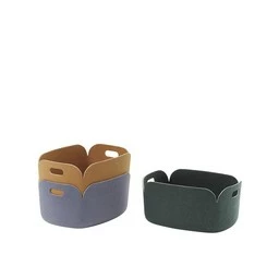 Muuto Restore Basket Burned Orange 2 Muuto Restore Basket Burned Orange