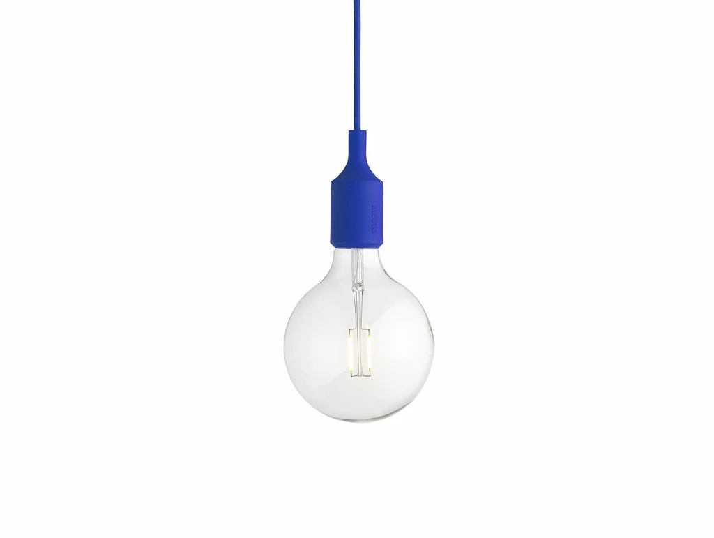 Muuto E27 Pendant Light LED Blue 1 Muuto E27 Pendant Light LED Blue