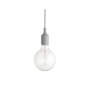 Muuto Light Gray E27 Bulb 2 Muuto Light Gray E27 Bulb