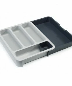 Joseph Joseph Grey & Grey Drawer Store Cutlery Tray