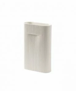 Muuto Large Ceramic Ridge Vase
