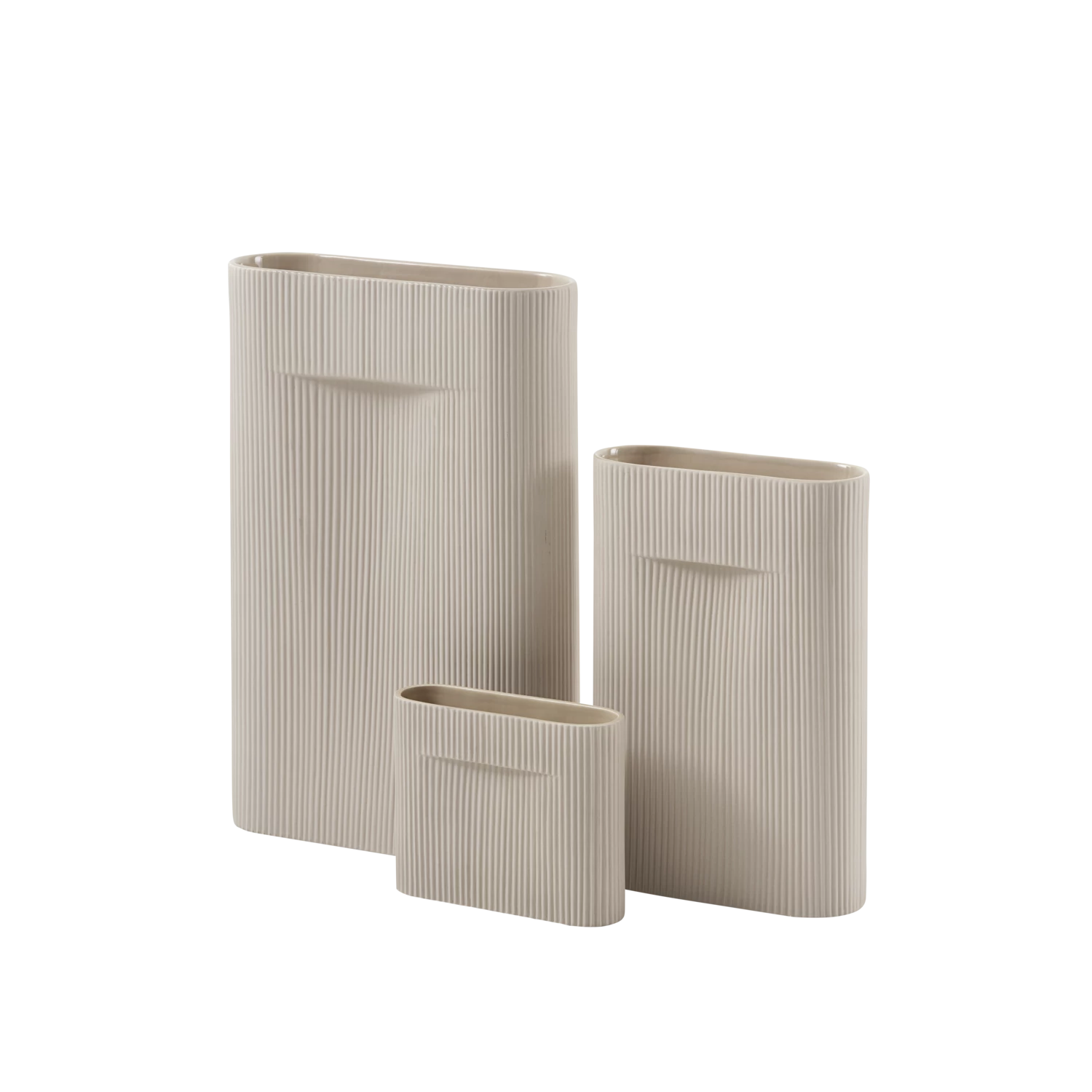 Muuto | Ridge Vase | H48 | Off White 17 Muuto | Ridge Vase | H48 | Off White