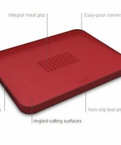 Joseph Joseph Cut & Carve Multi Function Chopping Board - Black/Red 18 Joseph Joseph Cut & Carve Multi Function Chopping Board - Black/Red