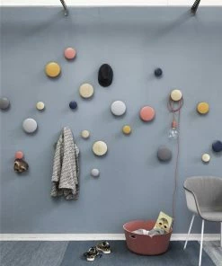 Muuto 17cm Wooden Dots Coat Hook
